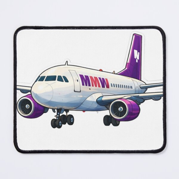 Item preview, Modern Purple Jet Airplane – Minimalist Aviation Art designed and sold by Sepia soul.