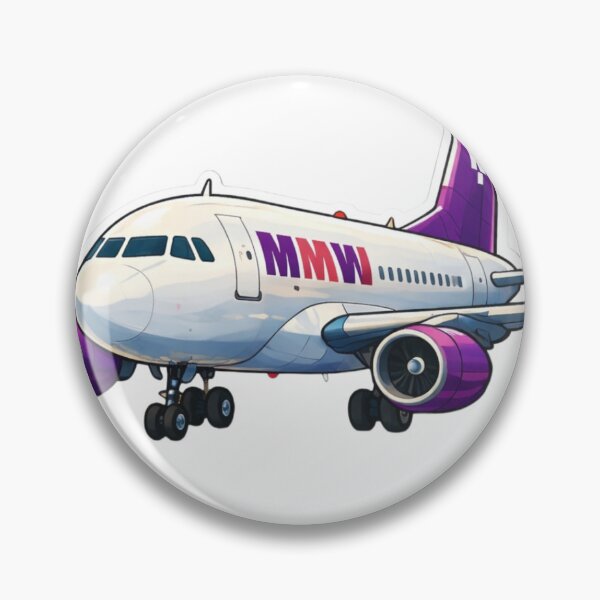 Item preview, Modern Purple Jet Airplane – Minimalist Aviation Art designed and sold by Sepia soul.