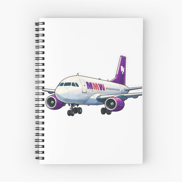Item preview, Modern Purple Jet Airplane – Minimalist Aviation Art designed and sold by Sepia soul.