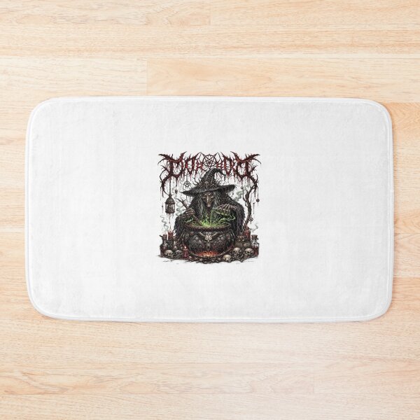 Aperçu de l'œuvre Dark Witch's Cauldron – Occult Horror Metal Artwork créée et vendue par Artisan Finds Online.