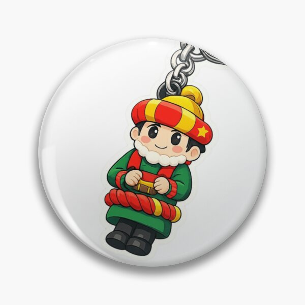 Item preview, Ramadan fanos - Cute Character Keychain Art designed and sold by Sepia soul.