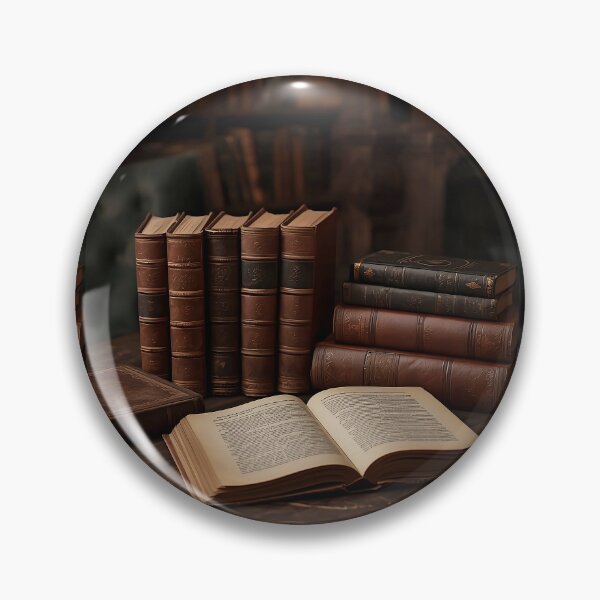 Item preview, Vintage Leather Books and Cozy Library Reading Collection designed and sold by Evergreen Horizon Works.