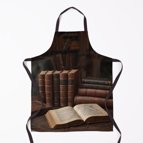Item preview, Vintage Leather Books and Cozy Library Reading Collection designed and sold by Evergreen Horizon Works.