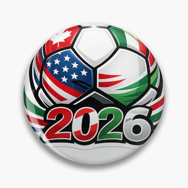 Item preview, North America Tri Nations Soccer Ball 2026 designed and sold by Trionda_Shop.