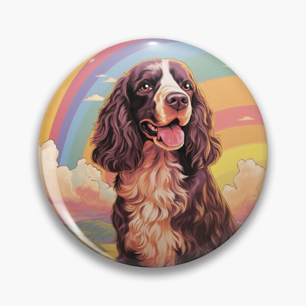 Item preview, Funny Field Spaniel Colorful Rainbow Cute Mom Dad Kids designed and sold by rafaeltto.
