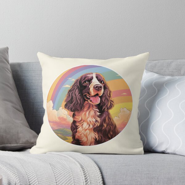 Item preview, Funny Field Spaniel Colorful Rainbow Cute Mom Dad Kids designed and sold by rafaeltto.