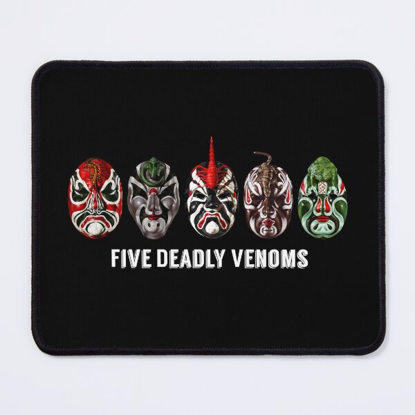 Item preview, The Five Deadly Venoms designed and sold by blindninja.