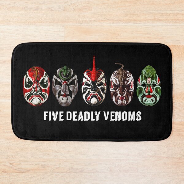 Item preview, The Five Deadly Venoms designed and sold by blindninja.