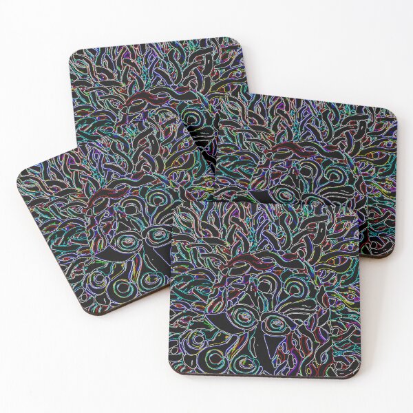 Item preview, El pavo real invisible IV designed and sold by Gluecknika.