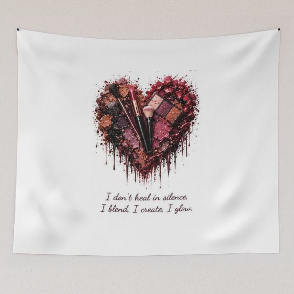 Item preview, I Don't Heal in Silence, I Blend, I Create, I Glow designed and sold by layalistoresa.