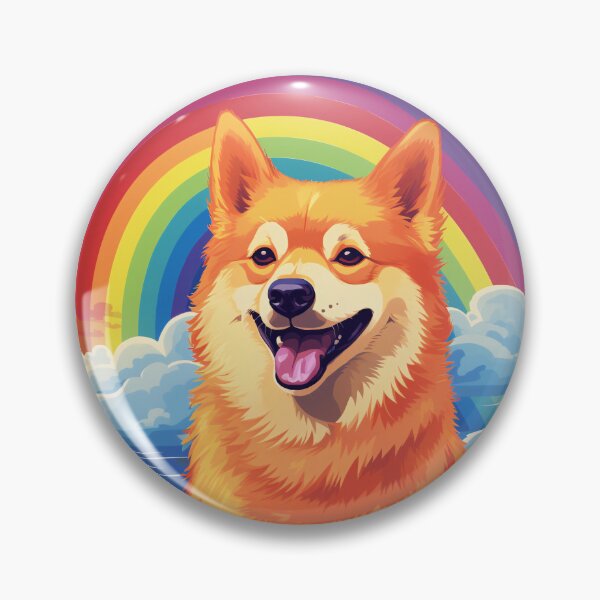 Item preview, Funny Finnish Spitz Colorful Rainbow Cute Mom Dad Kids designed and sold by rafaeltto.
