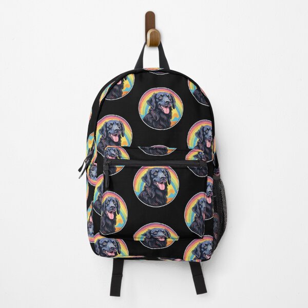Item preview, Funny Flat Coated Retriever Colorful Rainbow Cute Mom Dad Kids designed and sold by rafaeltto.