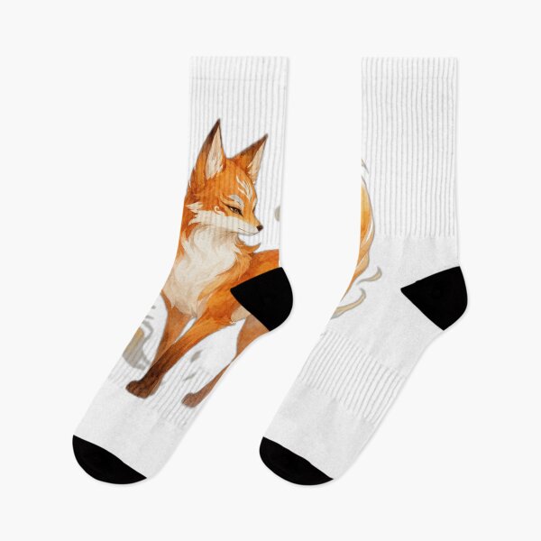 Item preview, Magical Fire Fox Fantasy Art Design designed and sold by DailyDoodlesBySumbul.