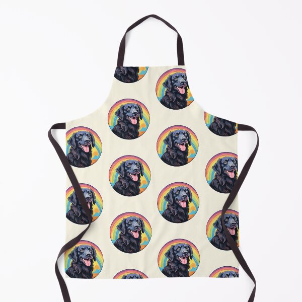 Item preview, Funny Flat Coated Retriever Colorful Rainbow Cute Mom Dad Kids designed and sold by rafaeltto.