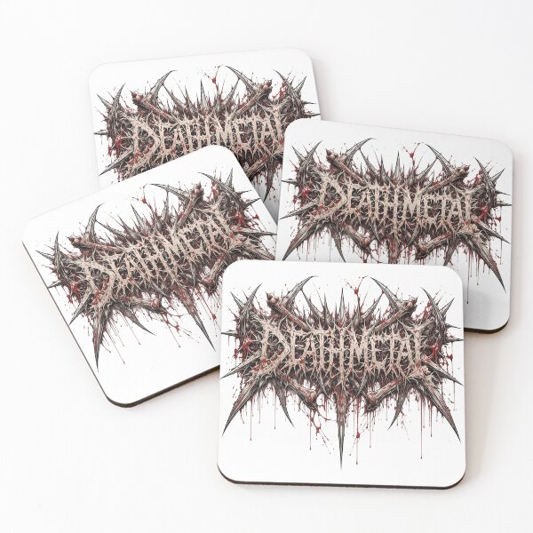 Item preview, Death Metal Bone Logo – Brutal Gothic Emblem designed and sold by Artisan Finds Online.