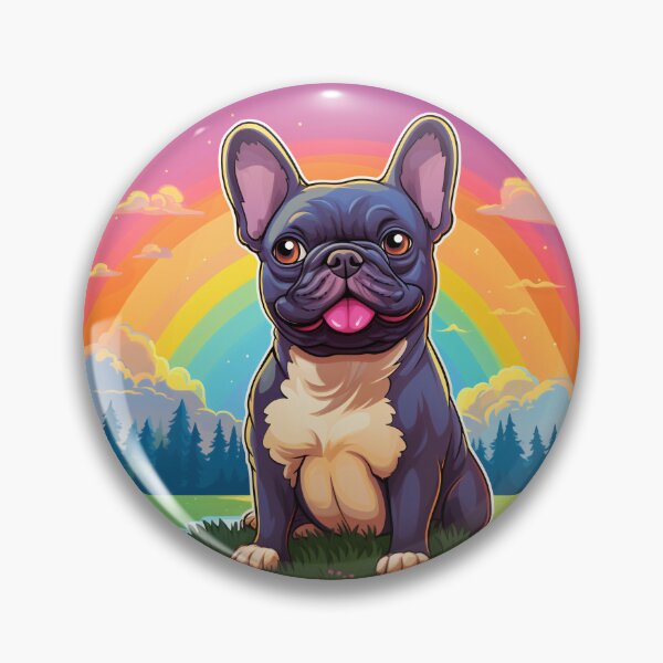 Item preview, Funny French Bulldog Colorful Rainbow Cute Mom Dad Kids designed and sold by rafaeltto.