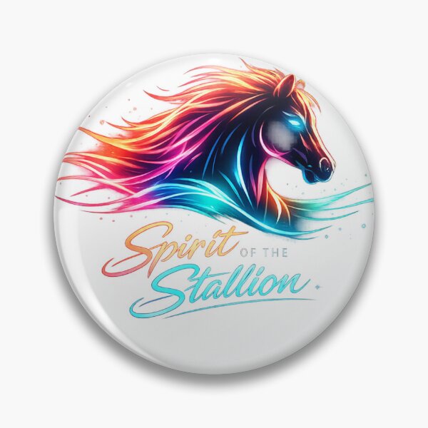 Item preview, Spirit of the Stallion – Elegant Galloping Horse Artwork neon designed and sold by EdgeSphere.