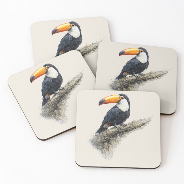 Item preview, Toco Toucan designed and sold by StudioBloodmoon.