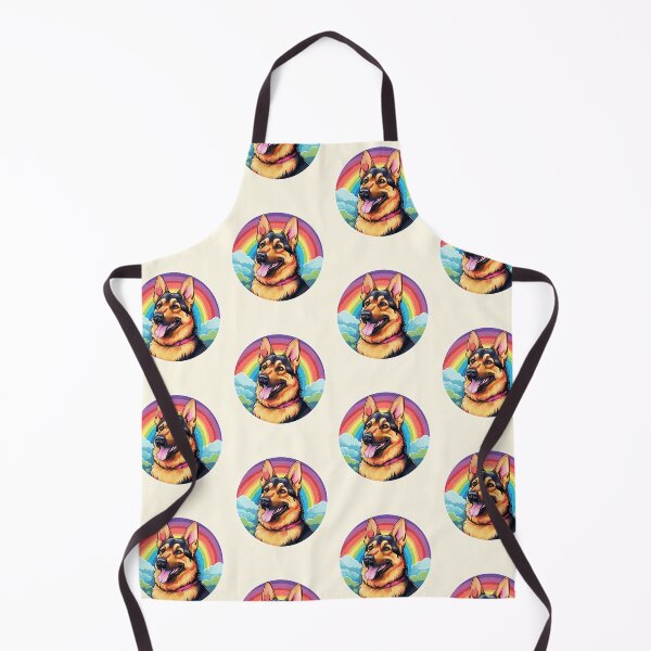 Item preview, Funny German Shepherd Colorful Rainbow Cute Mom Dad Kids designed and sold by rafaeltto.