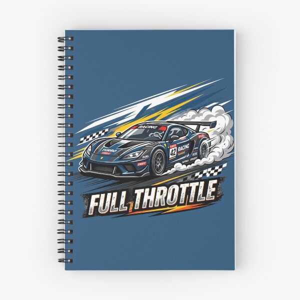 Item preview, Full Throttle Stickman Racing Car | Motorsport T-Shirt Design designed and sold by Chroma Dreams .