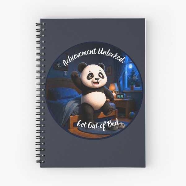 Item preview, Achievement Unlocked Sleepy Panda designed and sold by EnginerdStudio.