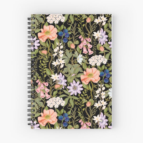 Item preview, Luxurious and rich seamless pattern in a moody floral style. designed and sold by Grin Katalina Floral Patterns & Cozy Art.