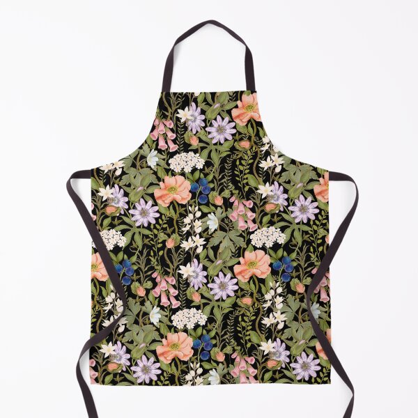Item preview, Luxurious and rich seamless pattern in a moody floral style. designed and sold by Grin Katalina Floral Patterns & Cozy Art.