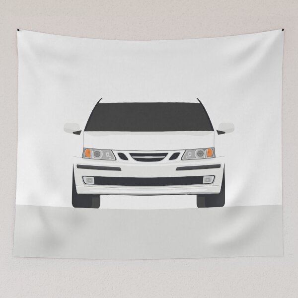 Item preview, Saab 9-3 - Vector drawing designed and sold by yohannlp.