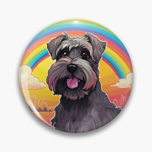Item preview, Funny Giant Schnauzer Colorful Rainbow Cute Mom Dad Kids designed and sold by rafaeltto.