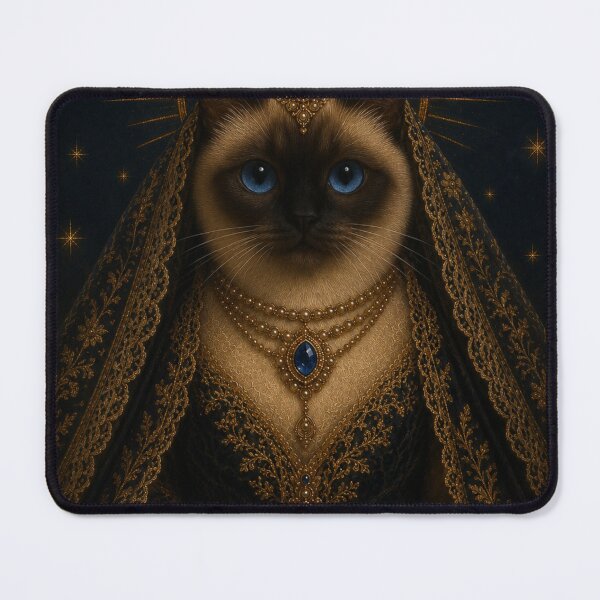Item preview, Ornate siamese cat with jewels designed and sold by *~*MagicCorner*~*.