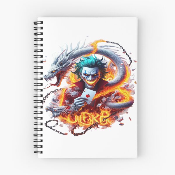 Item preview, Flaming Joker Dragon – Chaos Card Master Dark Fantasy Art designed and sold by RAYBIL.