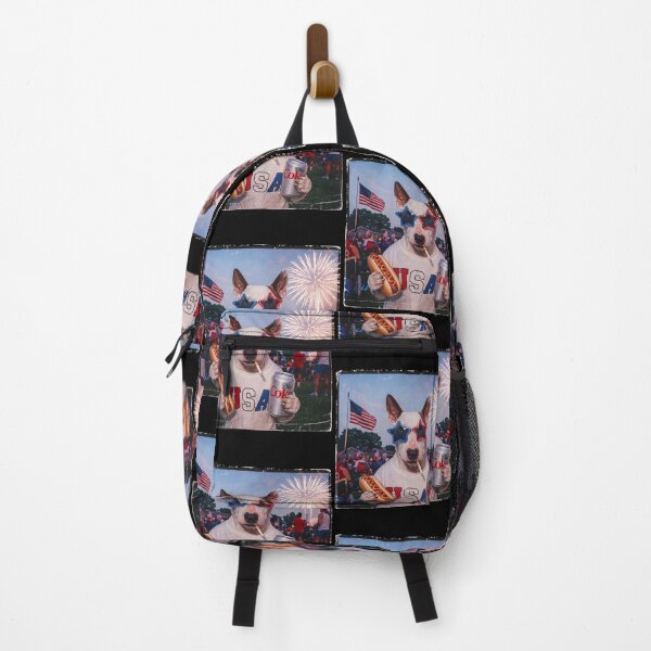 Item preview, Patriotic Bull Terrier USA Flag Hot Dog Fireworks 4th of July Dog designed and sold by ostenlee.
