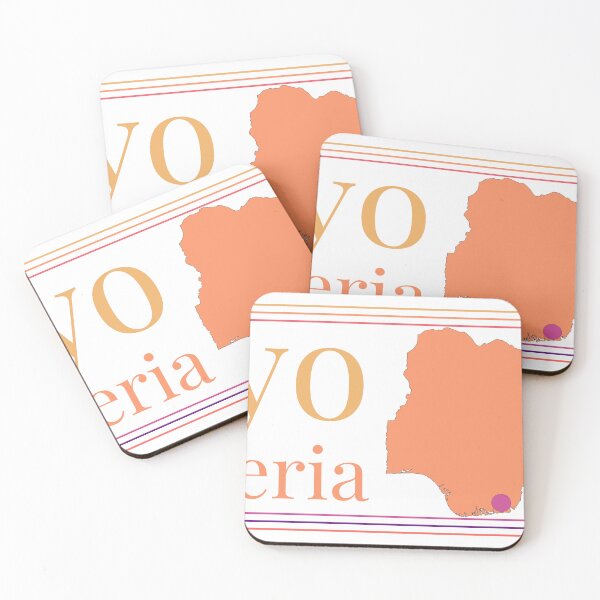 Item preview, Uyo Nigeria City Marked On Country Map designed and sold by TheIconSmith.