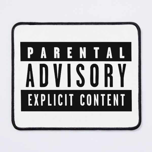 Item preview, Old Music Warning Label designed and sold by pink-beagle.