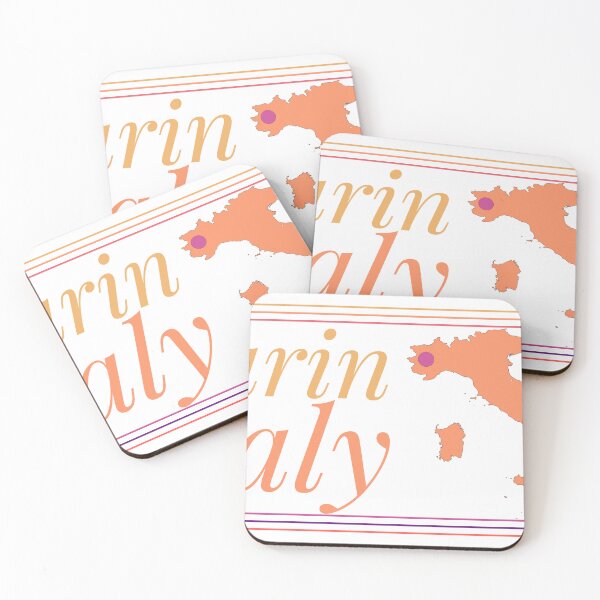 Item preview, Turin Italy City Marked On Country Map designed and sold by TheIconSmith.