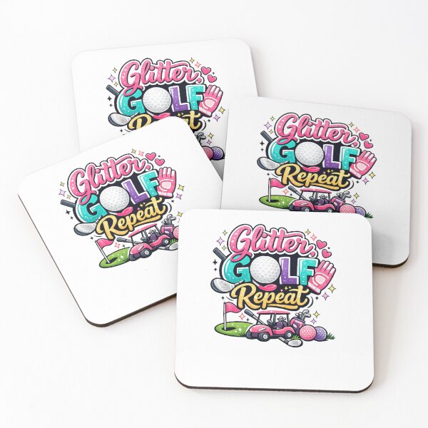 Artikelvorschau, Glitter, Golf, Repeat  entworfen und verkauft von DPBTees70.