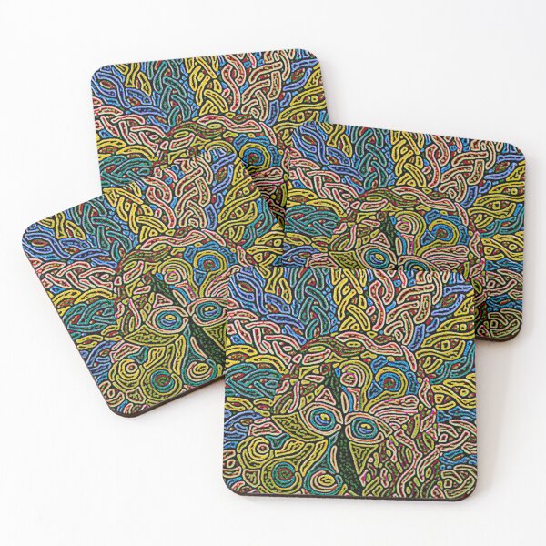 Item preview, El pavo real invisible VII designed and sold by Gluecknika.