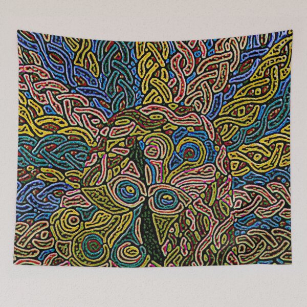 Item preview, The Invisible Peacock VII designed and sold by Gluecknika.