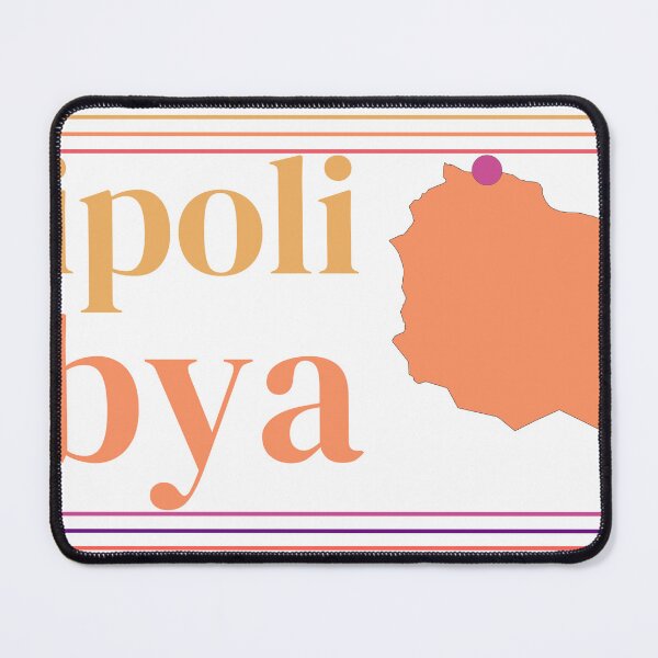 Item preview, Tripoli Libya City Marked On Country Map designed and sold by TheIconSmith.