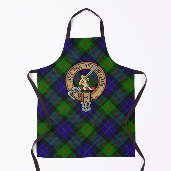 Item preview, Clan Gunn Crest over Tartan designed and sold by sifis.
