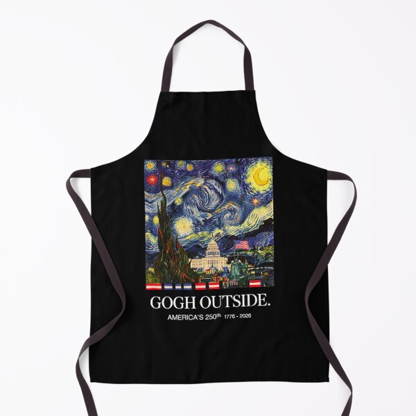 Item preview, Gogh Outside Americas 250th 1776 2026 USA Starry Night Patriotic designed and sold by ostenlee.