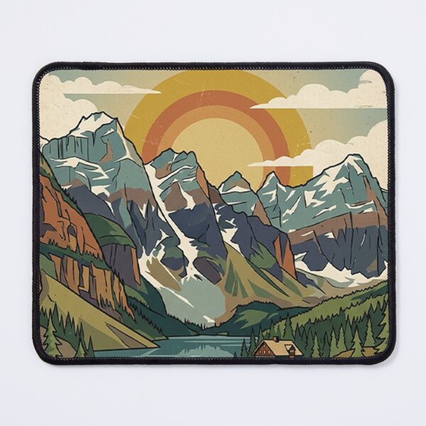 Item preview, canadian rockies poster designed and sold by The-ArtDen-1.