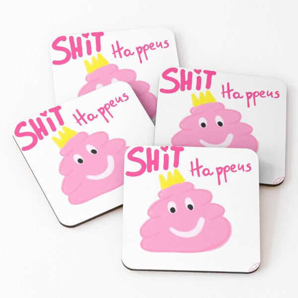 Item preview, pink shit , shit happens designed and sold by Kasia1987t.