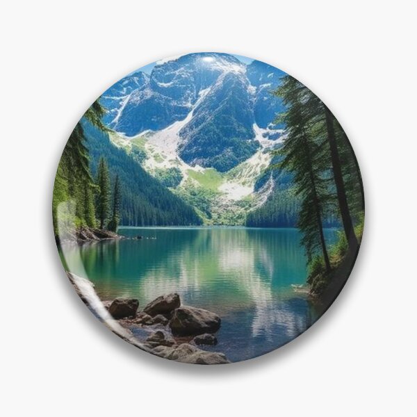 Item preview, mountain lake designed and sold by richard ely.