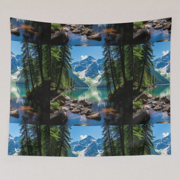 Item preview, mountain lake designed and sold by richard ely.