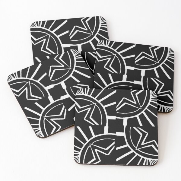 Item preview, Geometric kapow black white designed and sold by glowvim.