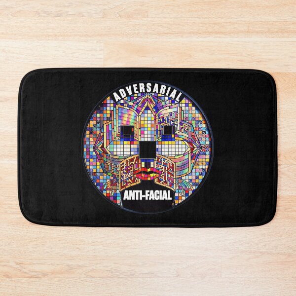Item preview, Adversarial Anti-Facial Recognition Invisibility Camouflage designed and sold by gear-posters.