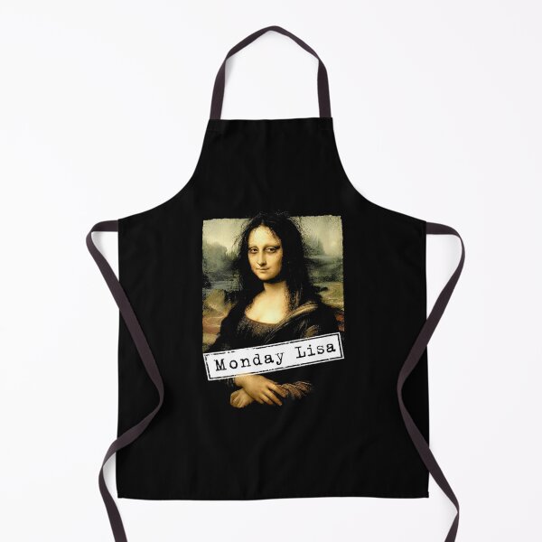 Item preview, Monday Lisa Funny Mona Lisa Monday Meme Parody designed and sold by ostenlee.