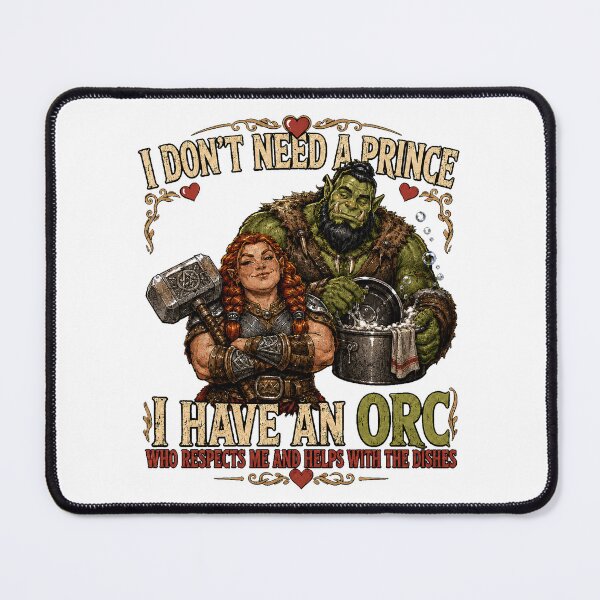 Item preview, I Have An Orc Who Respects Me designed and sold by JabbiKamost.