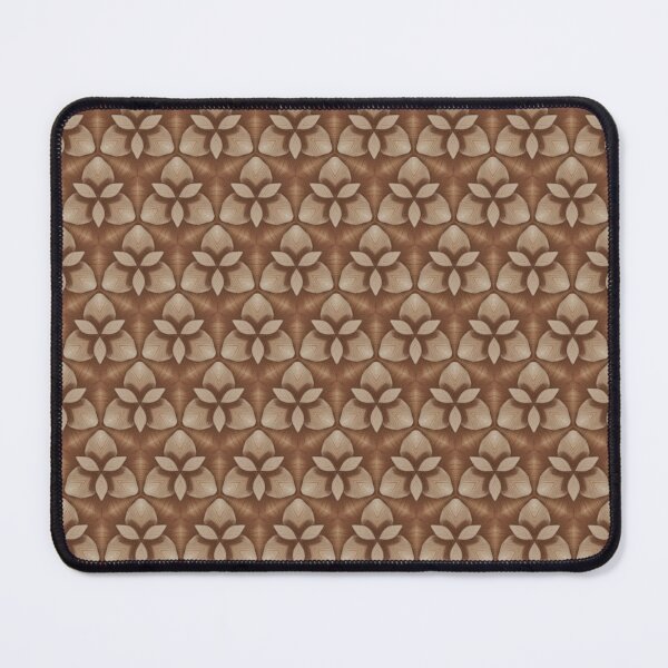 Item preview, Earth Tone Geometric Mandala Seamless Pattern designed and sold by IntelliMindDesigns.